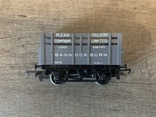 Hornby R101 OO Gauge 5 Plank Wagon With Coke Rail ‘Plean Colliery’ No Box