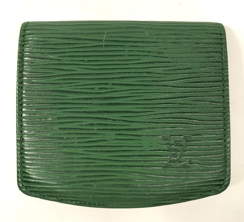 Louis vuitton coin case green - case,