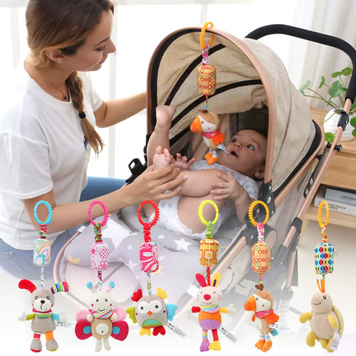 Baby sensory hanging rattles - baby,