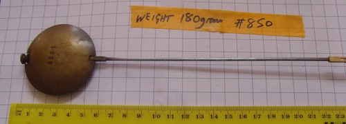French clock pendulum - clock,