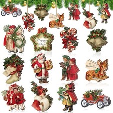 24 Pcs Vintage Christmas