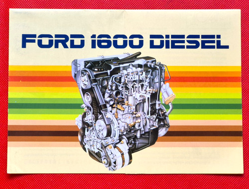 1984 ford 1600 diesel - diesel, engine