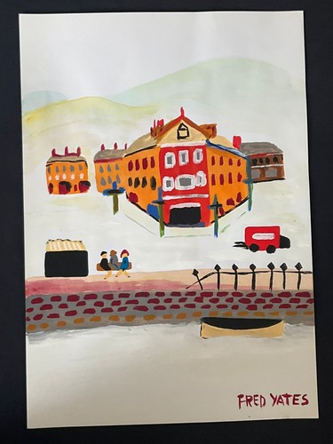 Fred yates drawing and - yates,