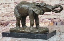 Signed Milo Bronze Elephant
