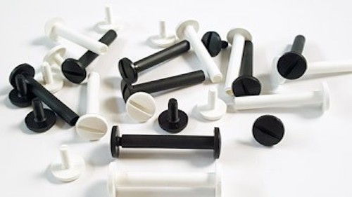 Plastic binding screws - plastic,