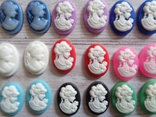 10pcs 13x18mm VINTAGE LADY