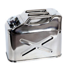 JERRY CAN STAINLESS STEEL 10 Litre - HIGHLY POLISHED marine 4 x 4