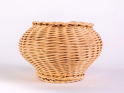 Rattan basket woven handmade - rattan,