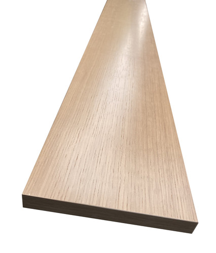 Light oak veneer kitchen - veneer,