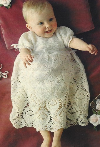 Baby vintage christening gown - baby,