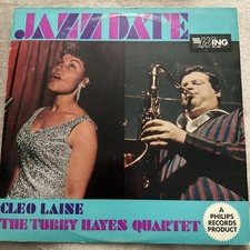 Cleo Laine & The Tubby Hayes Quartet ‎– Jazz Date (1966) - Vinyl (12" Album)vg