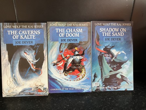 Lone wolf gamebooks - wolf, 3,