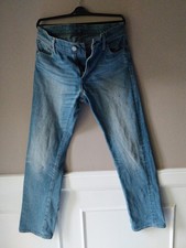 LEVI STRAUSS 504 , WAIST 30 / LENGTH 30, WORKING JEANS, STRAIGHT LEG,MID- BLUE.