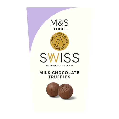 Swiss milk chocolate - m&s,