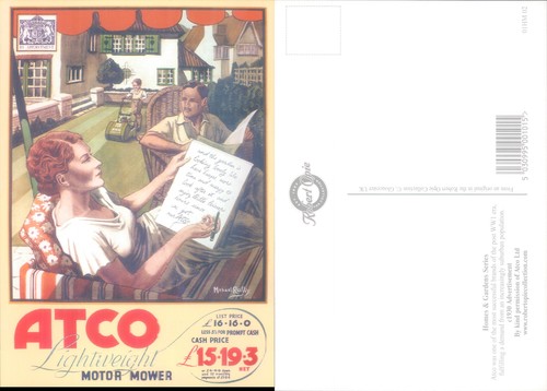 Atco lawn mower advertisement - atco,