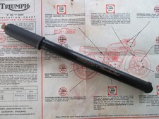 TRIUMPH PRE-UNIT 6T   THUNDERBIRD 12 INCH TYRE INFLATOR / PUMP-Part No. D296