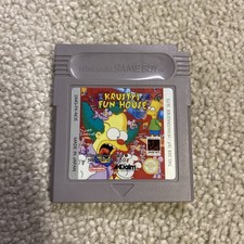 Krusty's Fun House Nintendo Gameboy Game - Original - fully tested