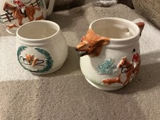 Vintage Fox & Hounds sugar