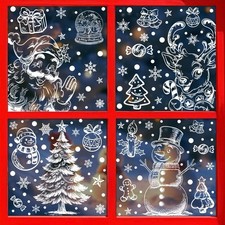 New White Christmas Window