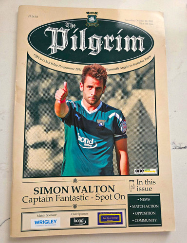 The pilgrim plymouth argyle - plymouth, v