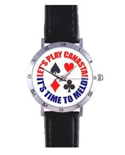 LET'S PLAY CANASTA WATCH