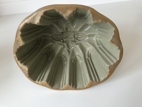 Vintage ceramic jelly mould - ceramic,