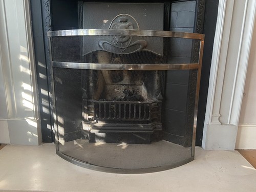 Steel curved fire - steel, guard
