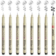 Sakura Pigma Micron Black fine