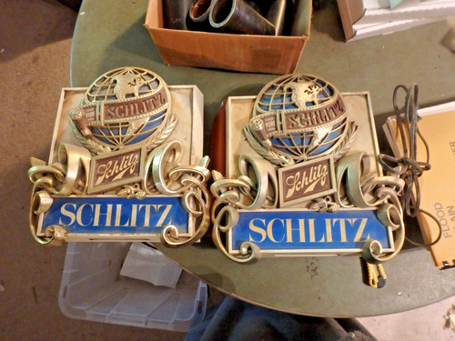 Pair vintage schlitz - schlitz,