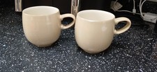 DENBY CARAMEL SMALL CURVE MUGS
