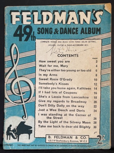 Feldman 49th song dance - 49th,