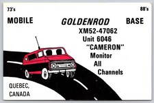 Vintage radio qsl - cb,