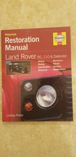 LAND ROVER 90,110,DEFENDER,PETROL & DIESEL HAYNES RESTORATION MANUAL 1983-1998