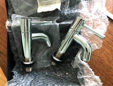 Chrome Finished Lever Bath