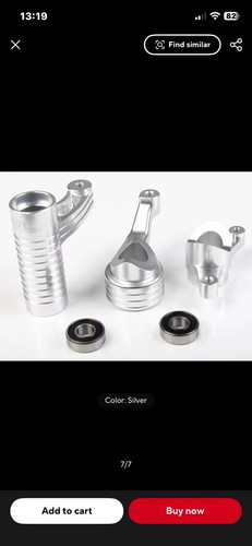 Gtb cnc aluminium - aluminium, steering