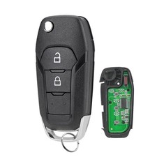 2 Buttons Flip Remote Key Fob