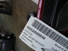 2013 FORD FOCUS Red REAR SPOILER 