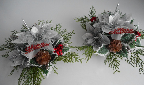 Artificial flower christmas - 2x,