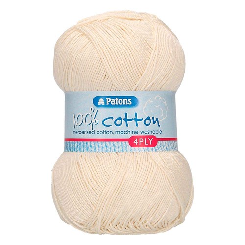 Patons cotton 4ply cream - patons, 4ply,