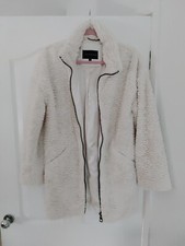 LADIES CREAM SUPER SOFT ZIP UP
