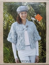 Pattern No 9603 Jacket in Sirdar Big Softie Small- Medium - Large 