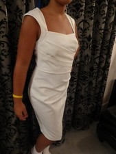 Stunning cream satin dress