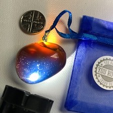 BLUE AMBER TOP QUALITY LARGE