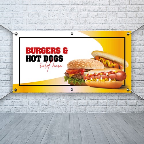 Pcv banner printing - printing, burgers