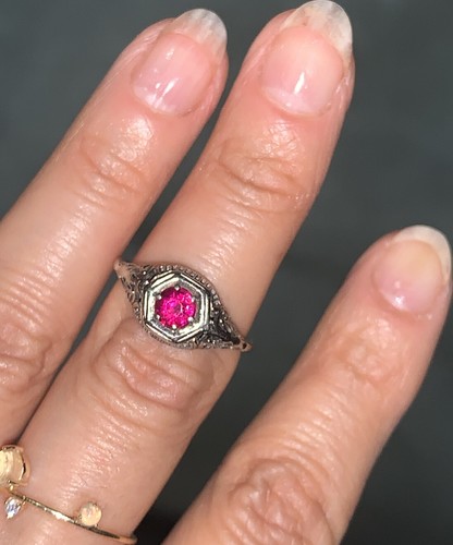 Antique 10k gold - 10k, pink
