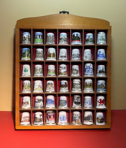 Birch wall thimble display - birch,