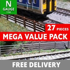 N Gauge Model Railway Fencing