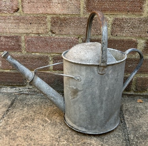 Vintage galvanised watering - vintage,