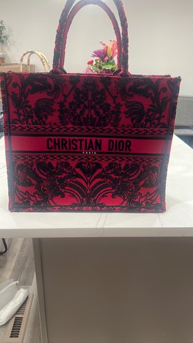 Christian dior book tote - book, bag