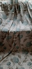 Laura Ashley Hydrangea Duck Egg Curtains 1